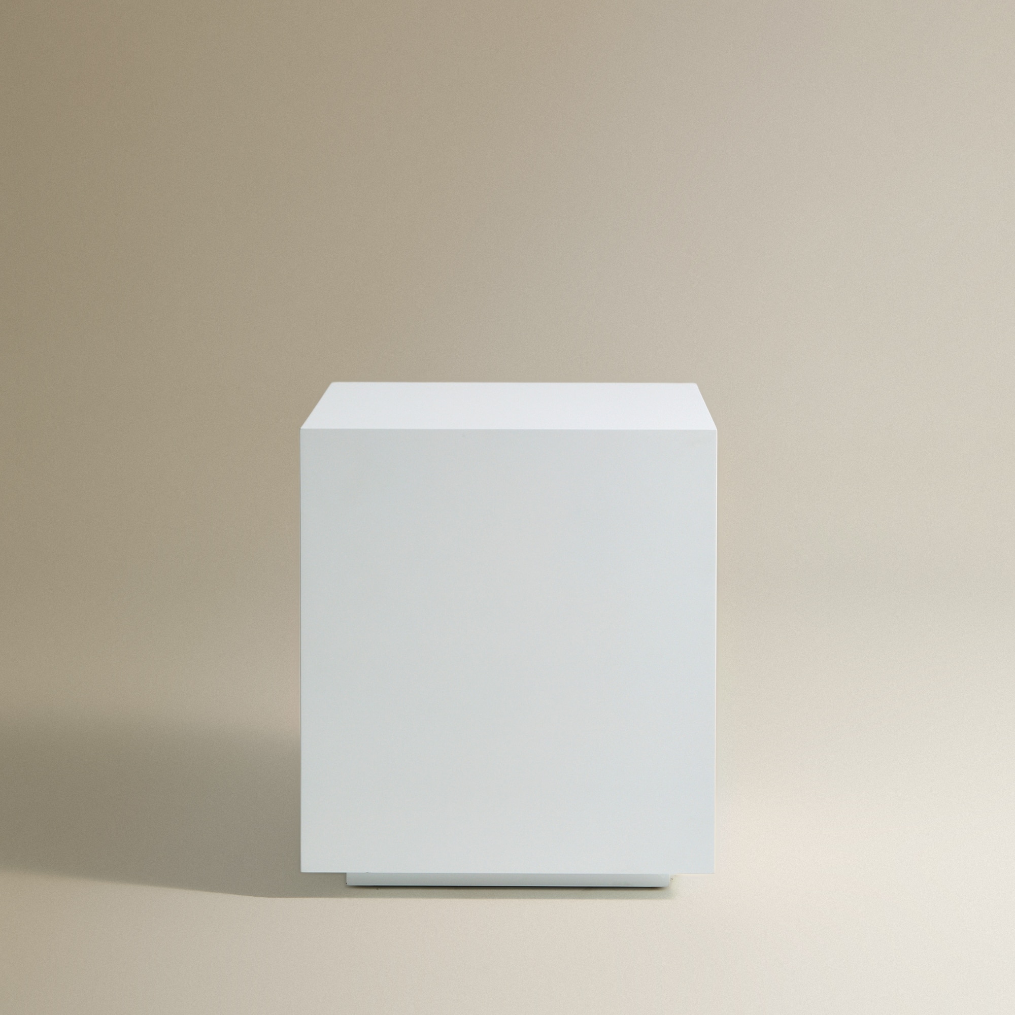 Mesa auxiliar en mate Ovar El Corte Inglés - Blanco mate Blanco mate-3