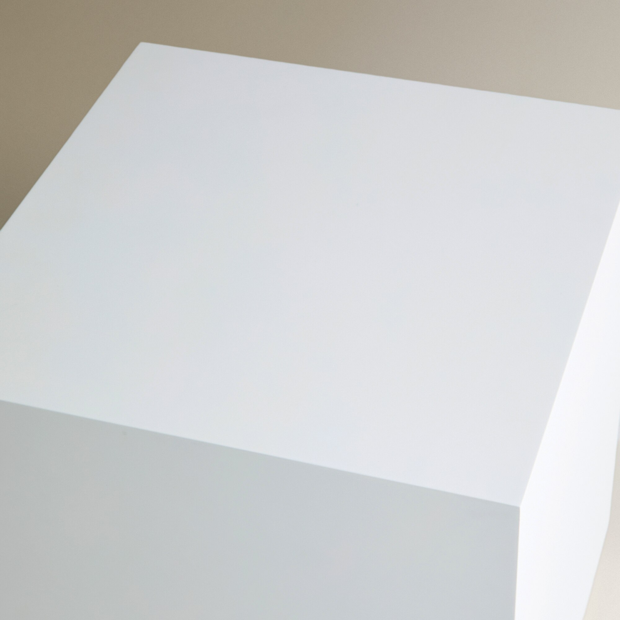 Mesa auxiliar en mate Ovar El Corte Inglés - Blanco mate Blanco mate-5