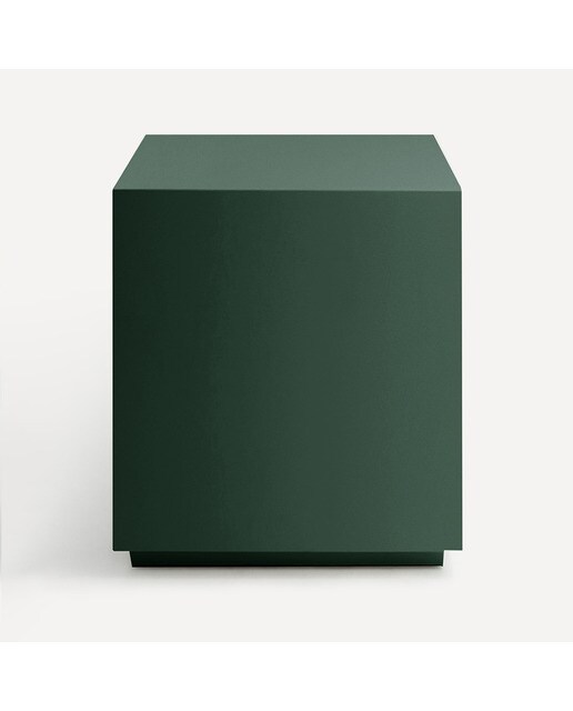 Mesa Auxiliar em Mate Ovar Verde-2