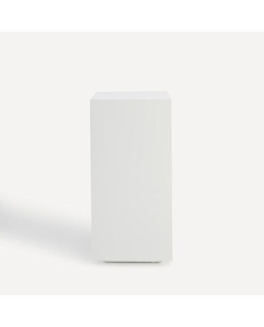 Pedestal em Mate Ovar Branco mate-2