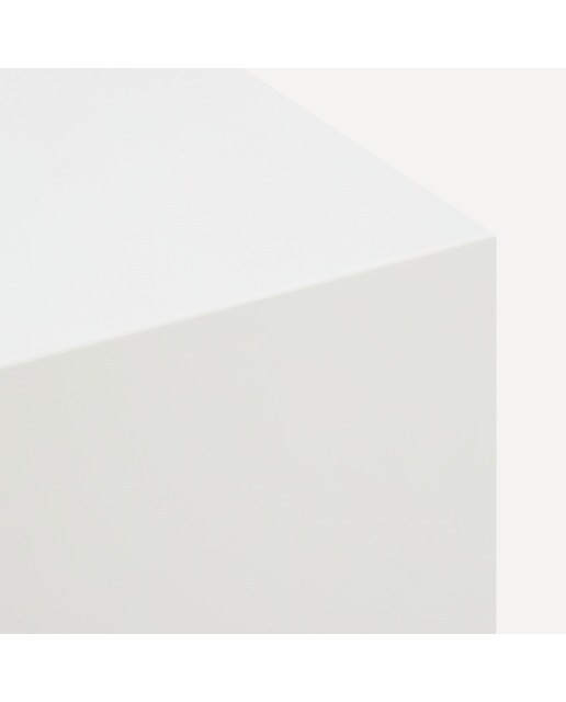 Pedestal em Mate Ovar Branco mate-3