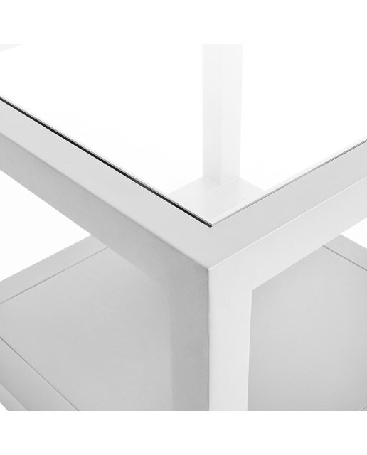 Mesa auxiliar Sintra I El Corte Inglés - Blanco Blanco-4