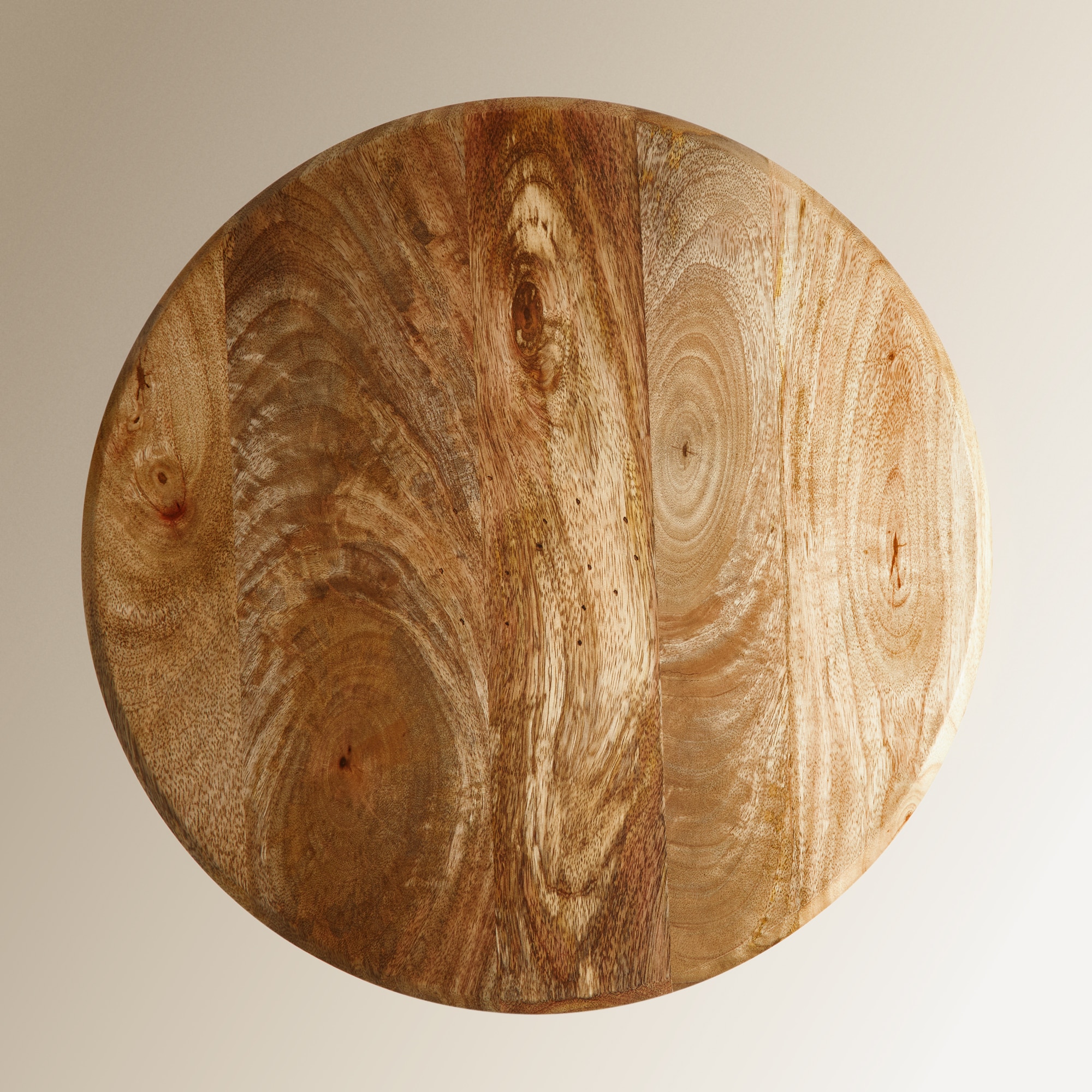 Mesa Auxiliar de Madeira de Mangueira Jaipur Natural-4