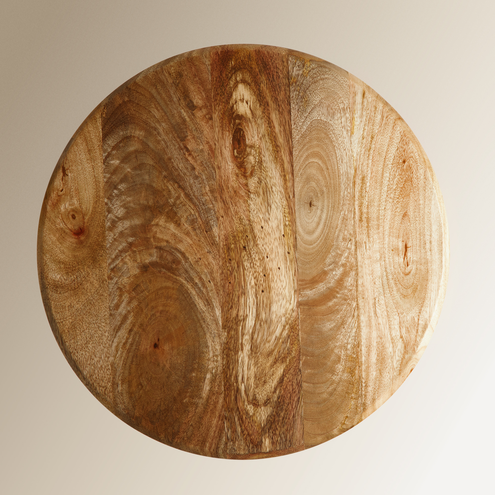 Mesa auxiliar de madera de mango Jaipur Natural-4