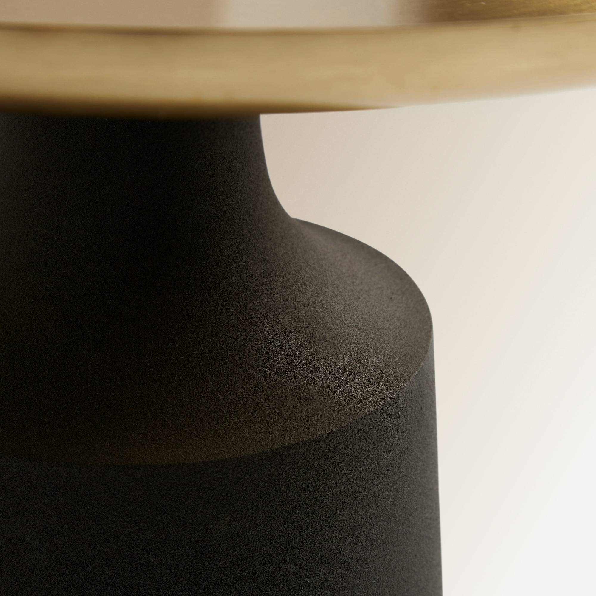 Mesa Auxiliar Hans Room Negro / Ouro-3