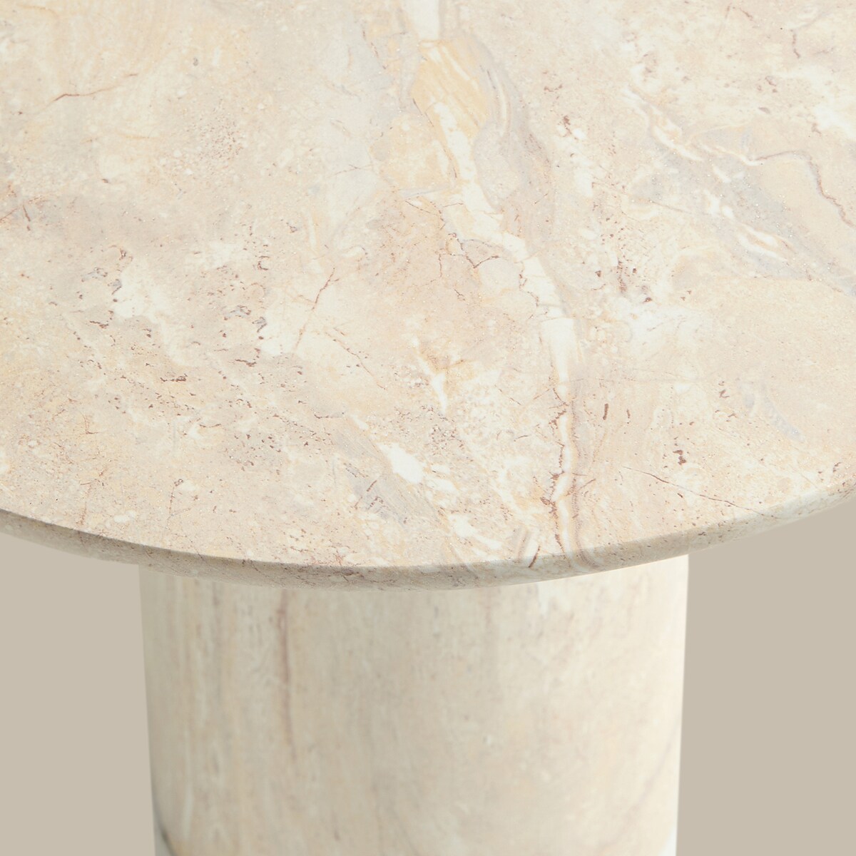 Mesa Auxiliar de Policimento Ginger Room Bege-3