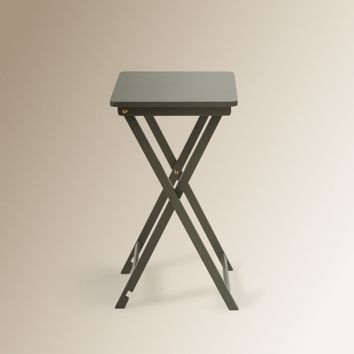 Conjunto de 2 Mesas Auxiliares Dobráveis Parson Verde-7