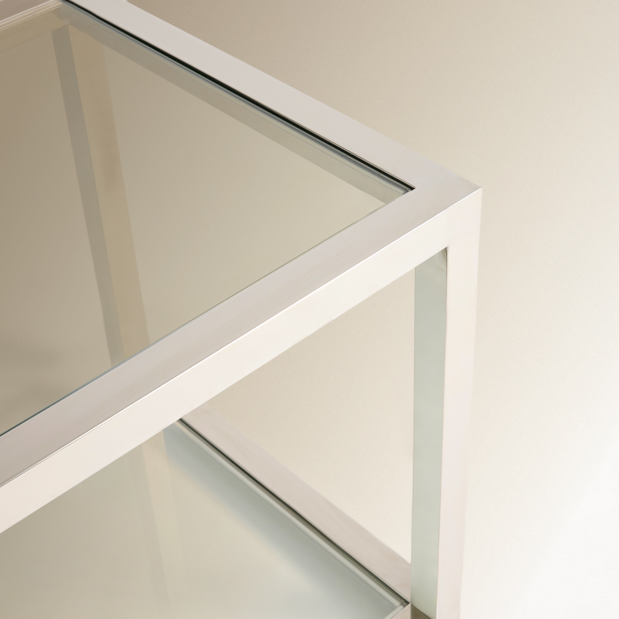 Mesa Auxiliar de Aço Inoxidável Silver Aço-4