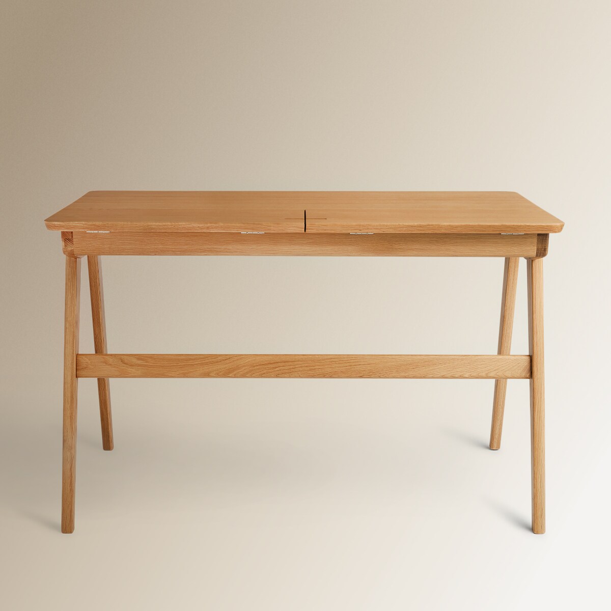 Escritorio de madera de roble Edison El Corte Inglés Roble-9