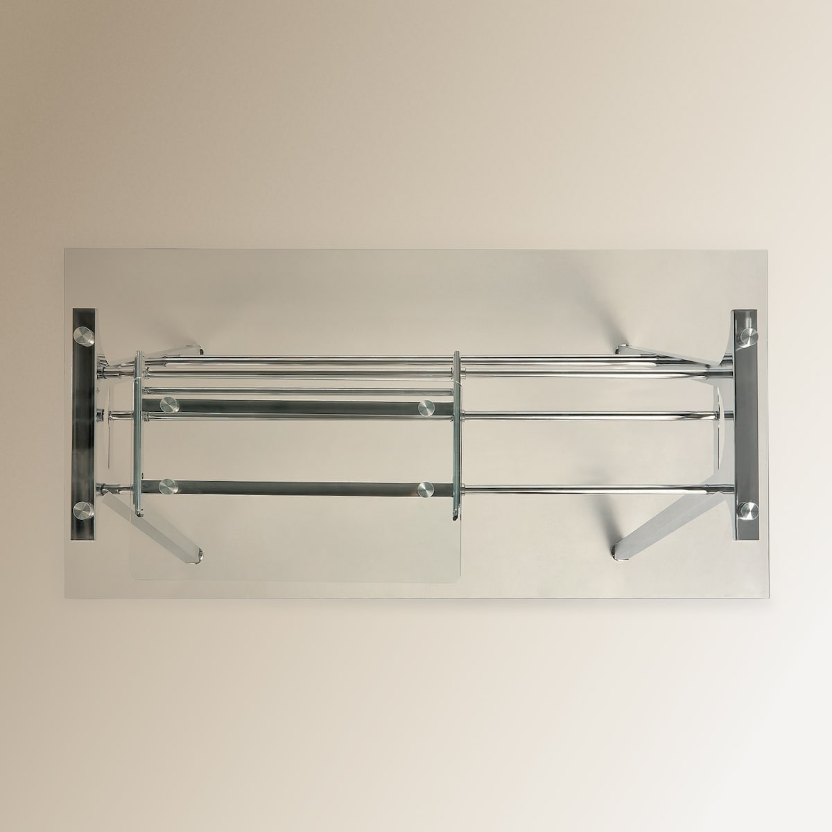 Mesa de secretária de metal e vidro Steel El Corte Inglés Cinzento-5