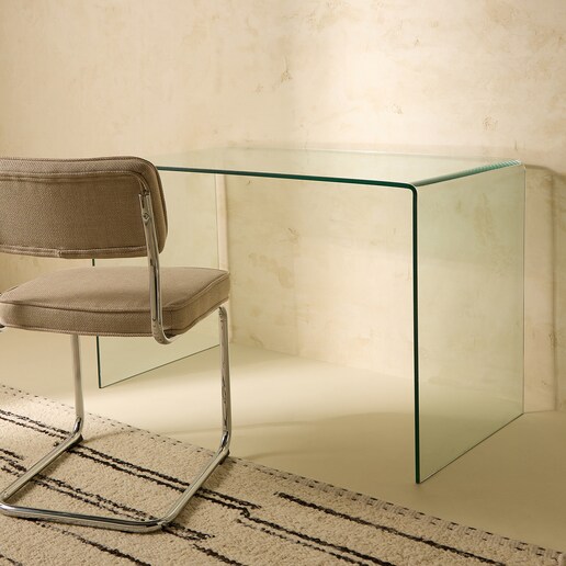 Mesa de escritorio de cristal Shiny El Corte Inglés