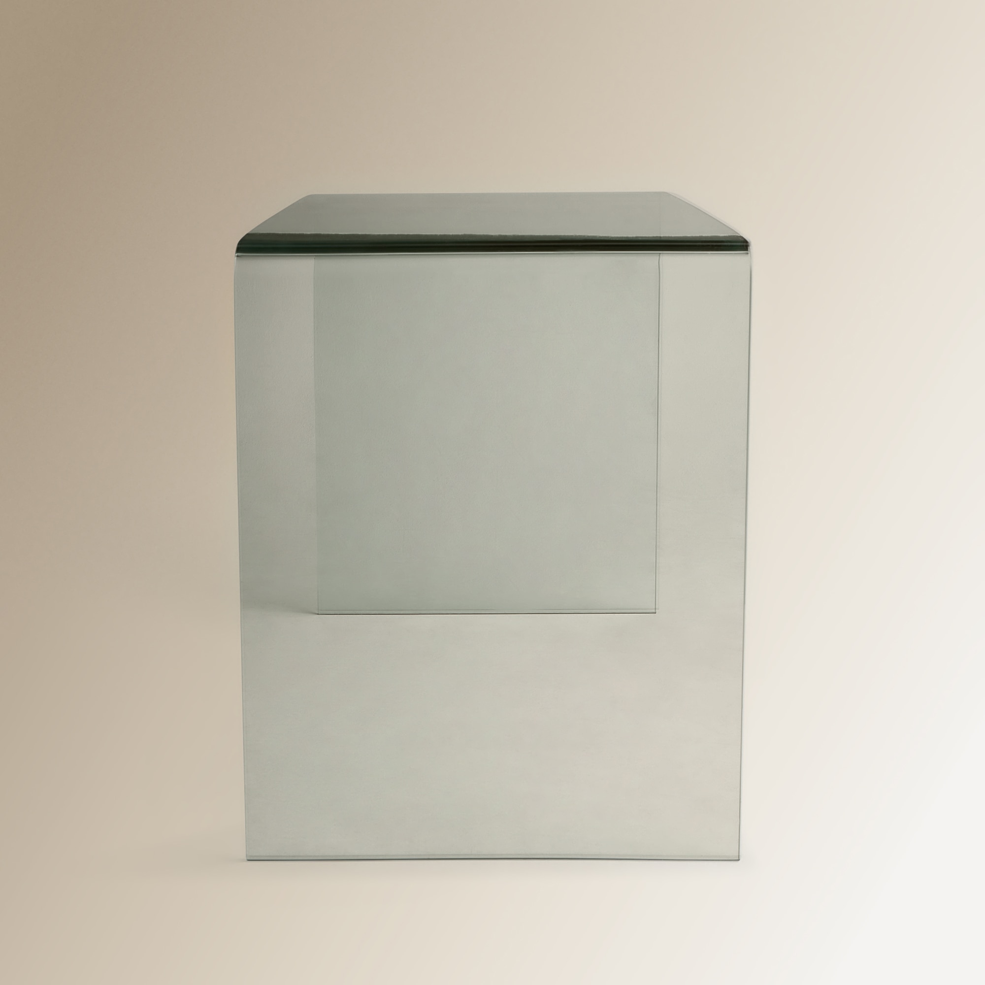 Mesa de Secretária de Vidro Shiny Transparente-4