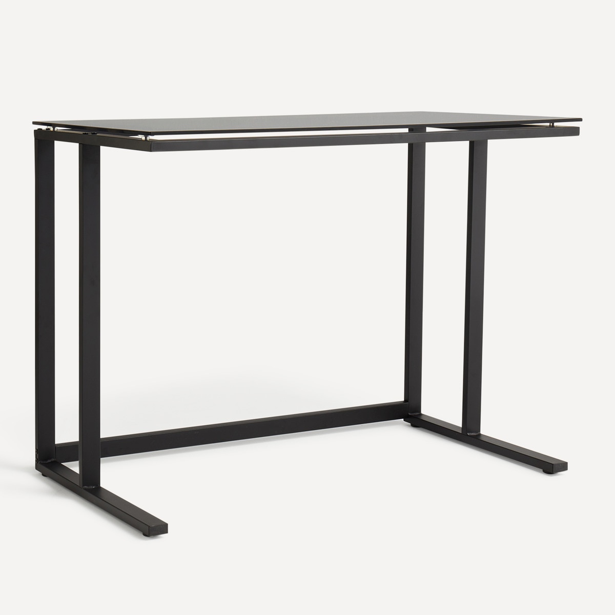 Imagen 0 de Escritorio de acero y cristal Kansas El Corte Inglés