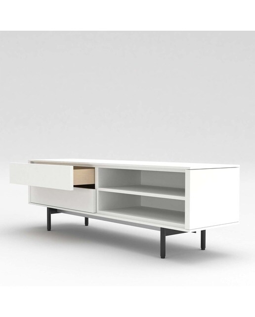 Móvel de TV Moss - 167,5 cm Branco-3