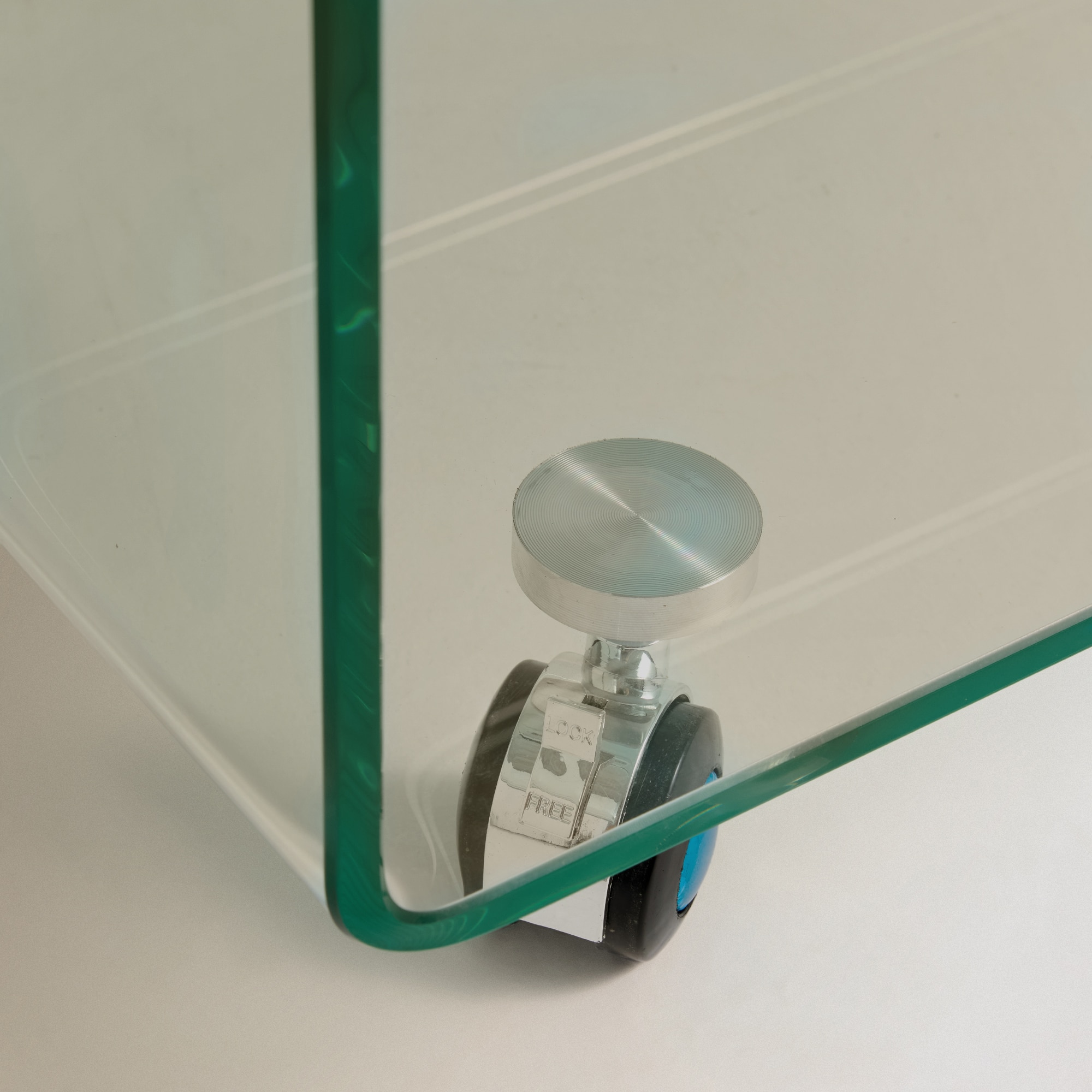 Móvel de TV de Cristal Shiny Transparente-5