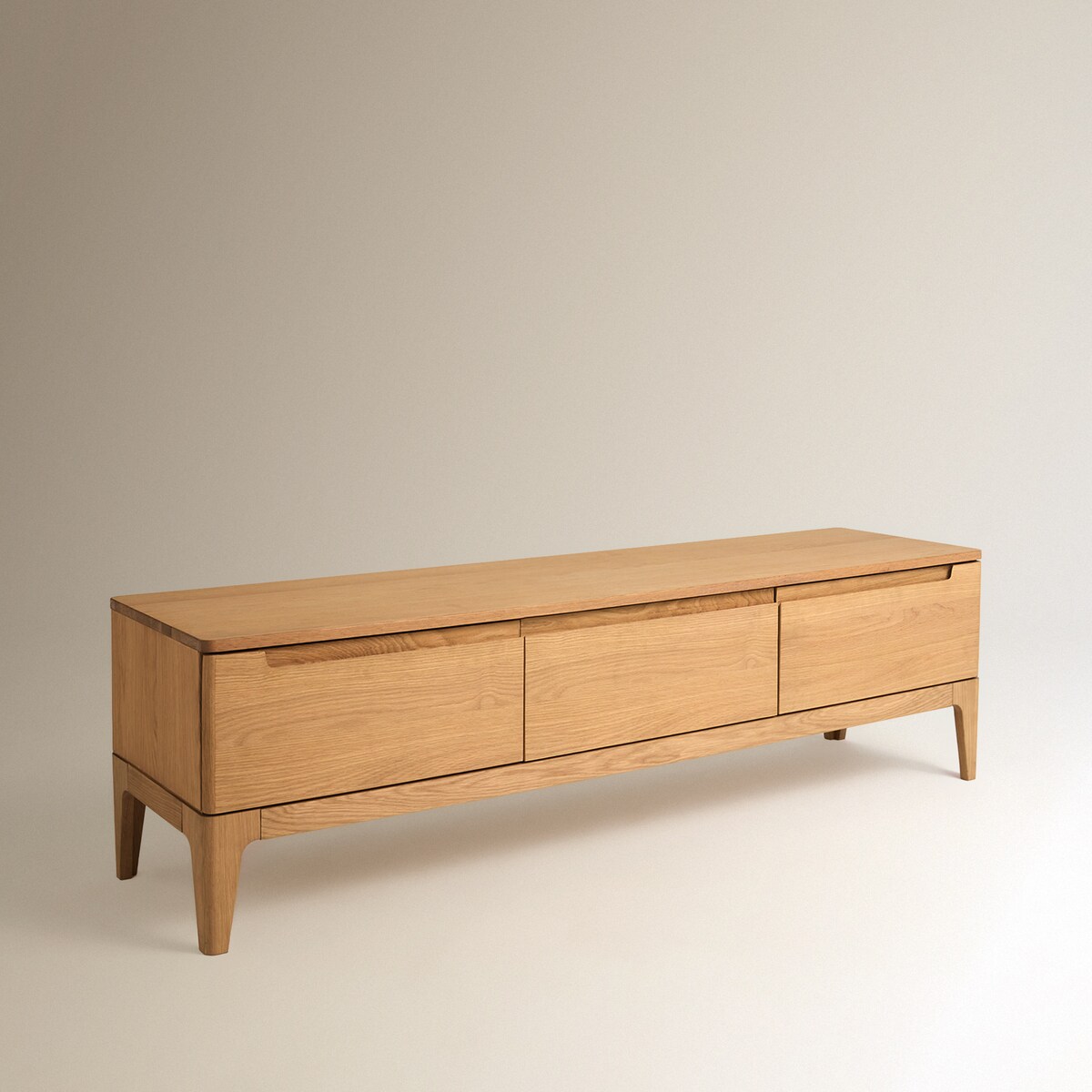 Mueble de TV de madera de roble Babylon Madera-2