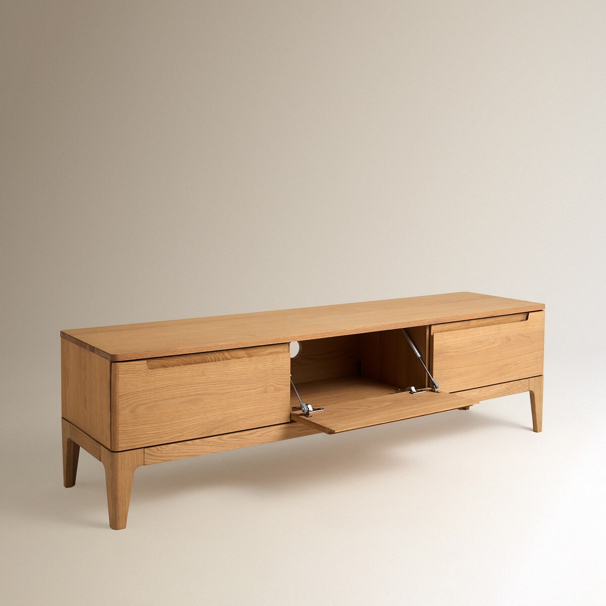 Mueble de TV de madera de roble Babylon Madera-6