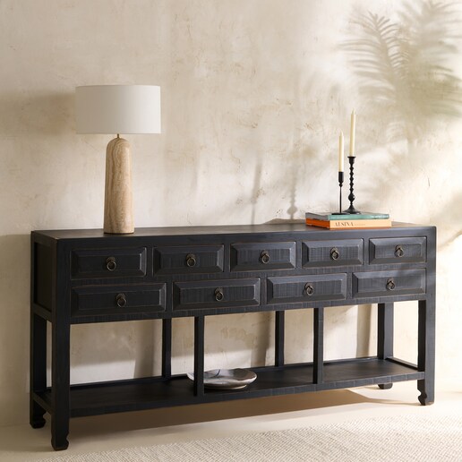 Mueble de madera de pino reciclado Pekín El Corte Inglés