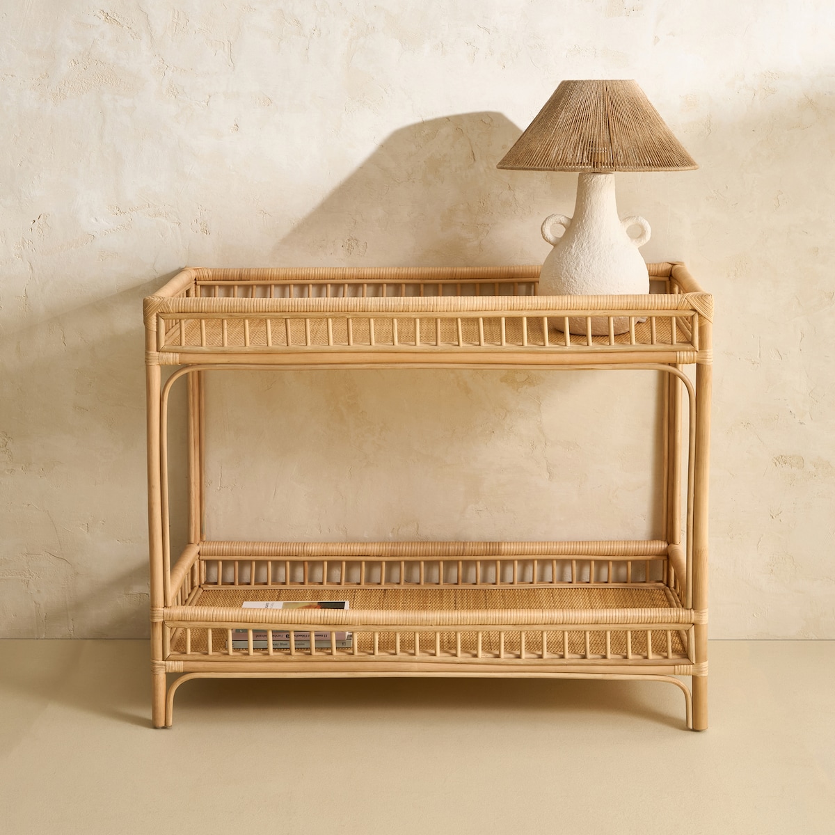 Consola de Rattan Borneo Natural-1