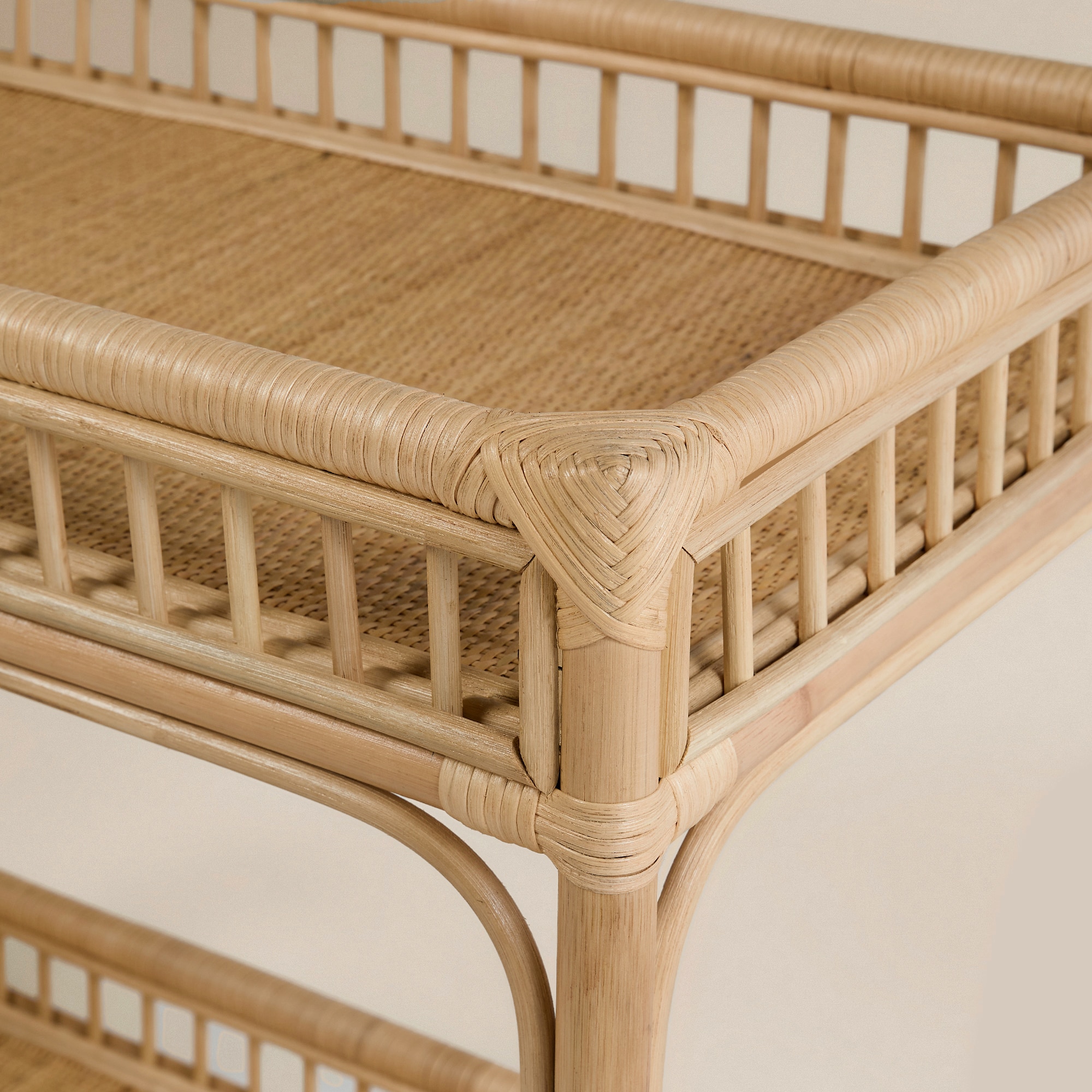 Consola de Rattan Borneo Natural-4