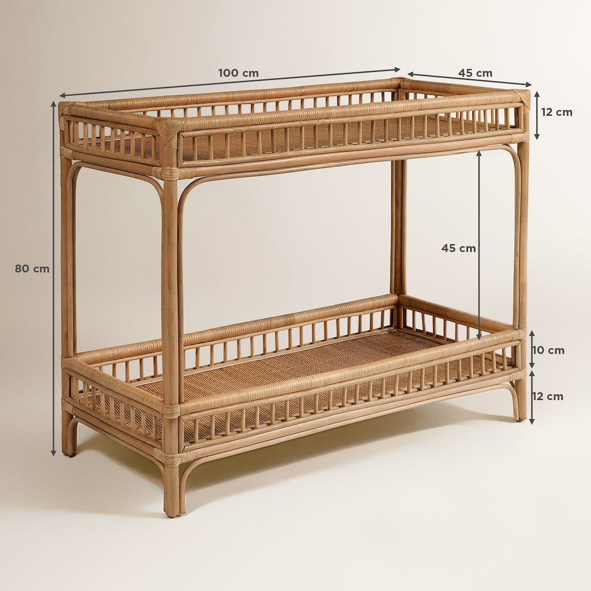 Consola de Rattan Borneo Natural-6