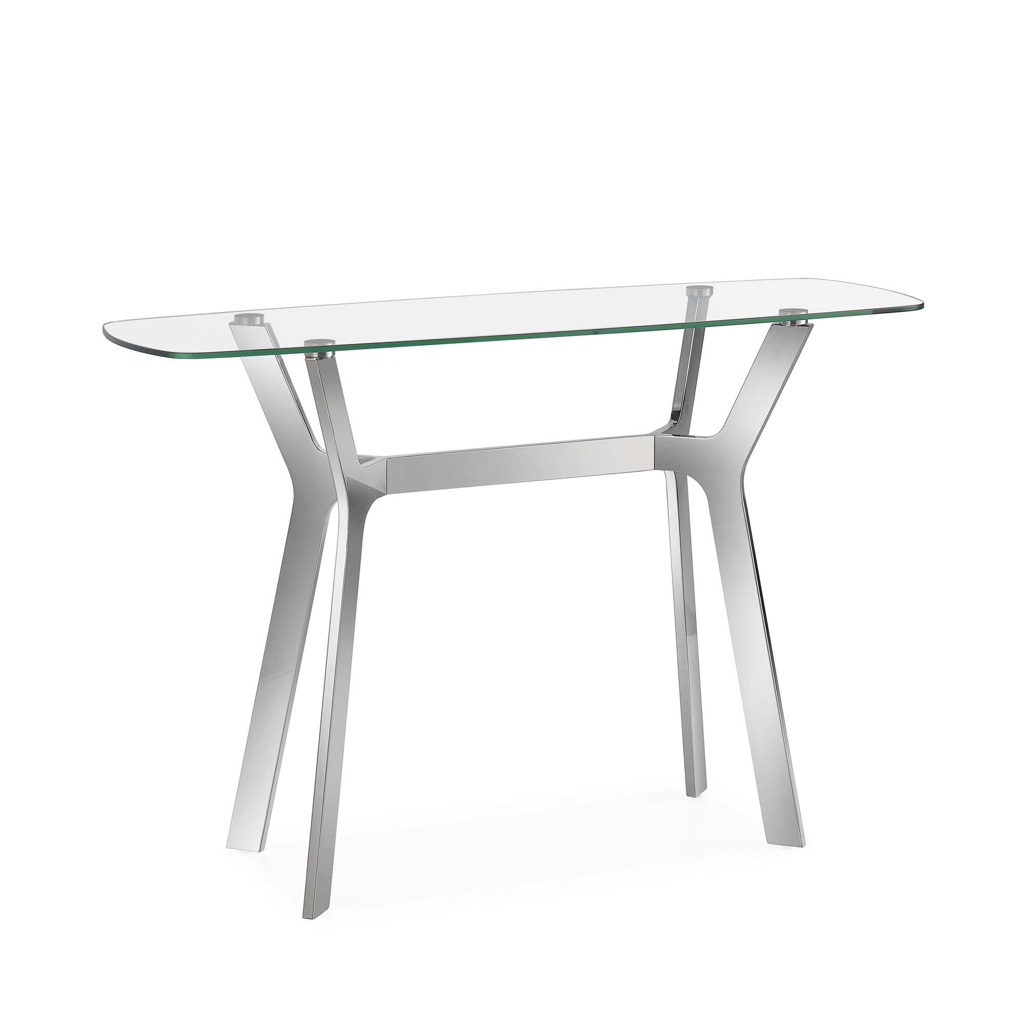 Imagem 0 de Consola de Aço e Vidro Ernest