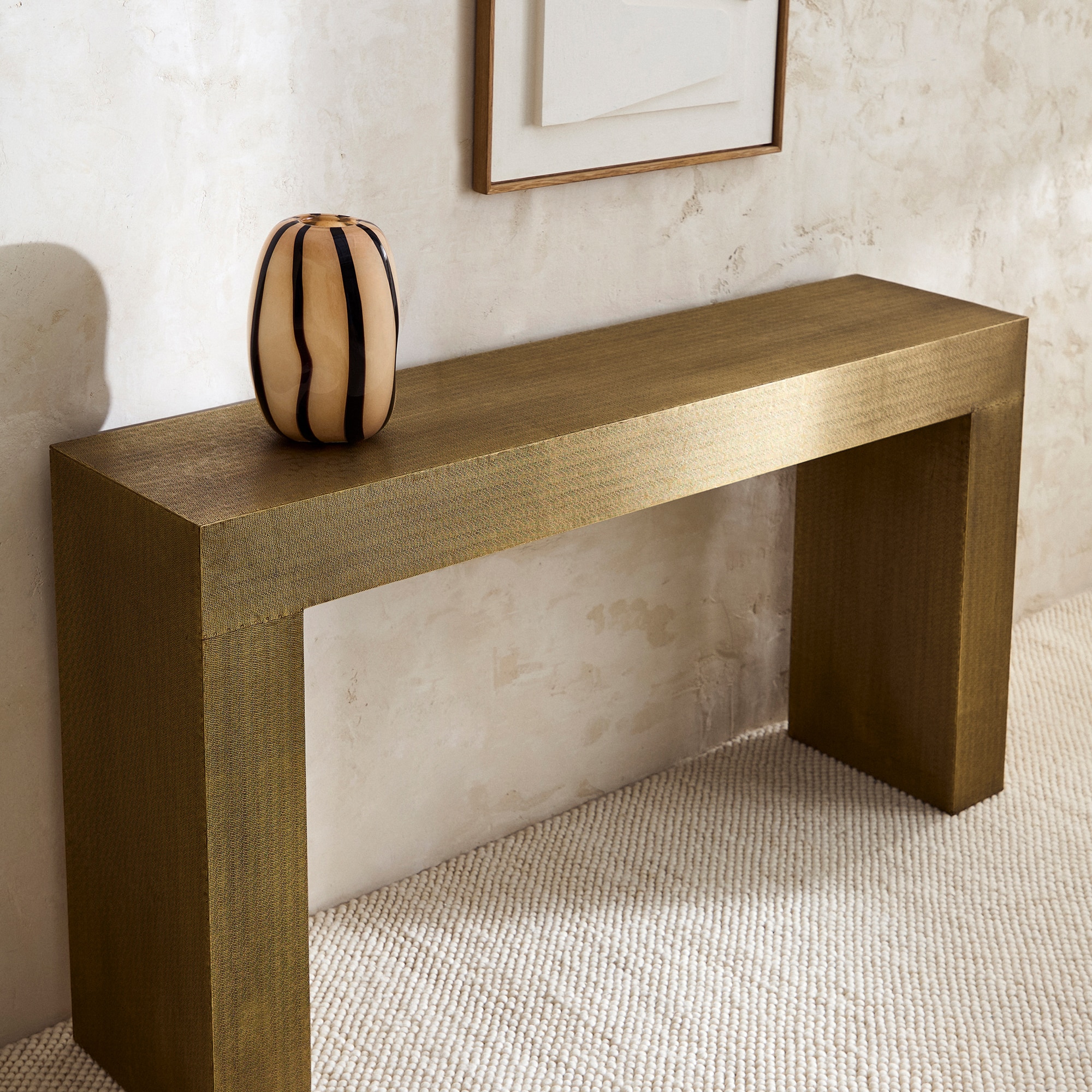 Imagem 0 de Consola de Latão Gatsby