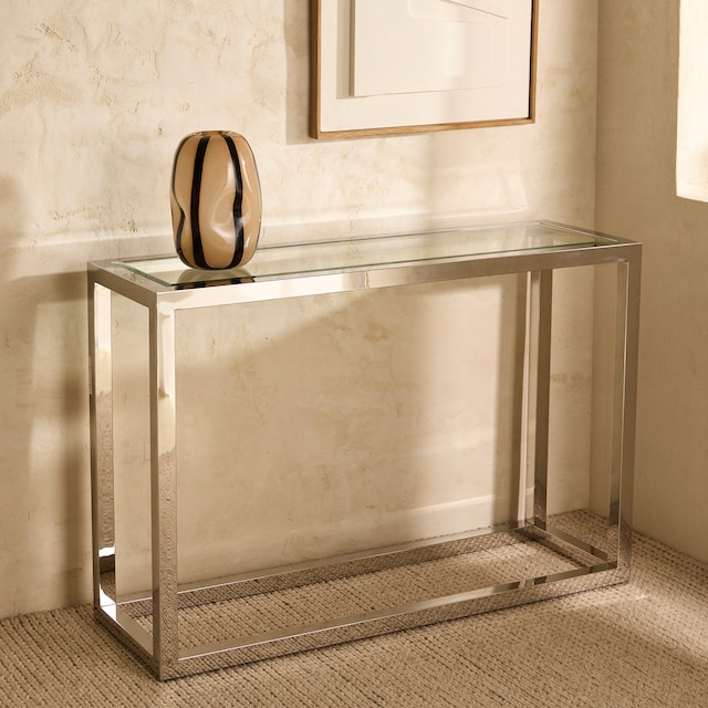 Imagen 0 de Consola de acero inoxidable Silver