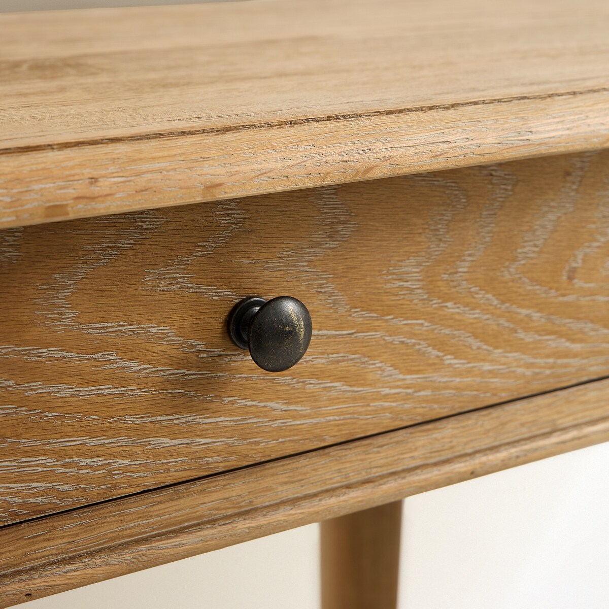 Consola de Madeira de Carvalho Provenza Natural-7