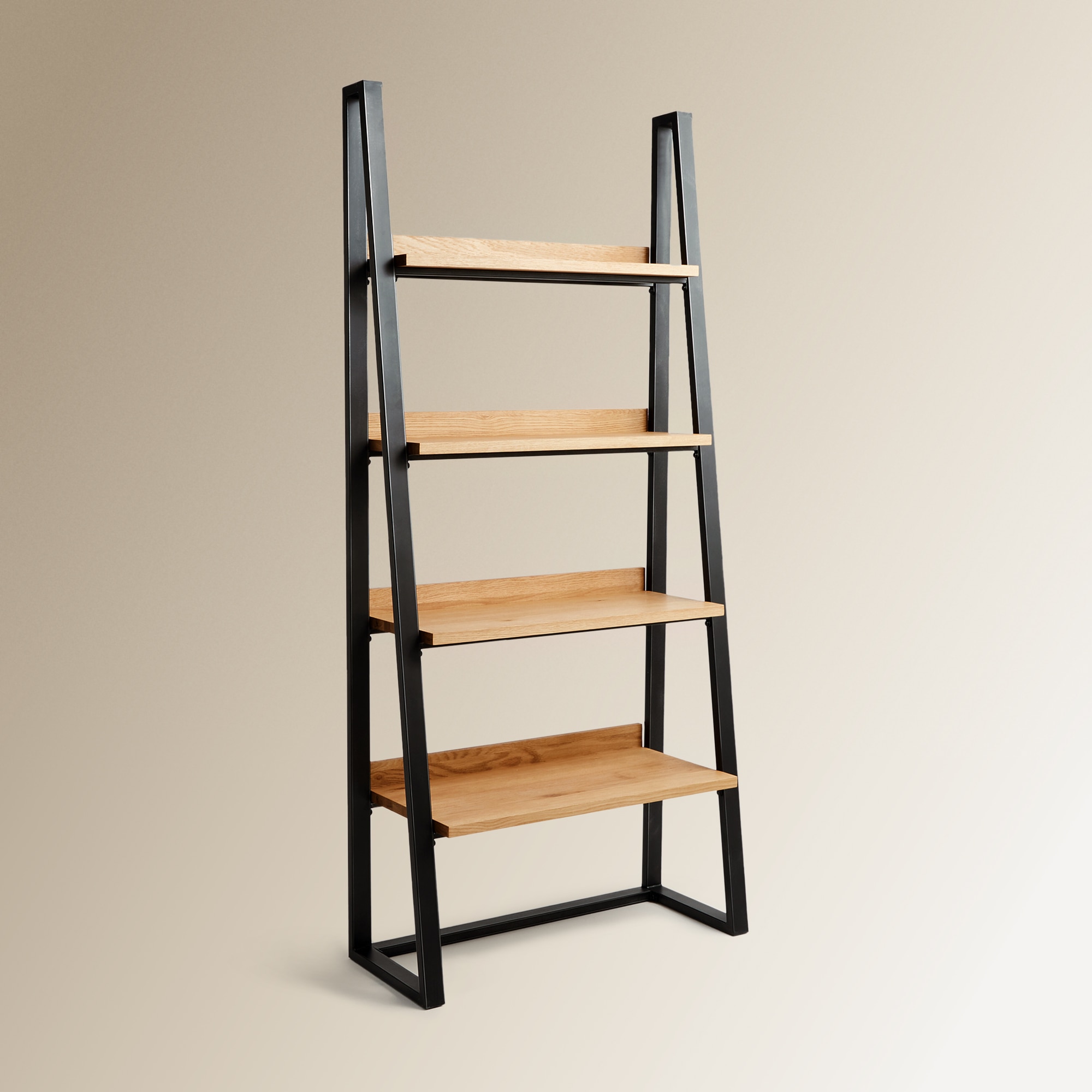 Estantería de madera de roble Calia el Corte Inglés - Negro Negro-3