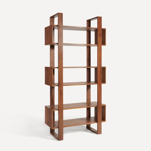 Estantería de madera de nogal Ariadna El Corte Inglés