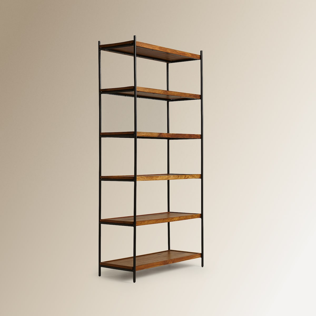 Estante Belice Natural / Preto-2