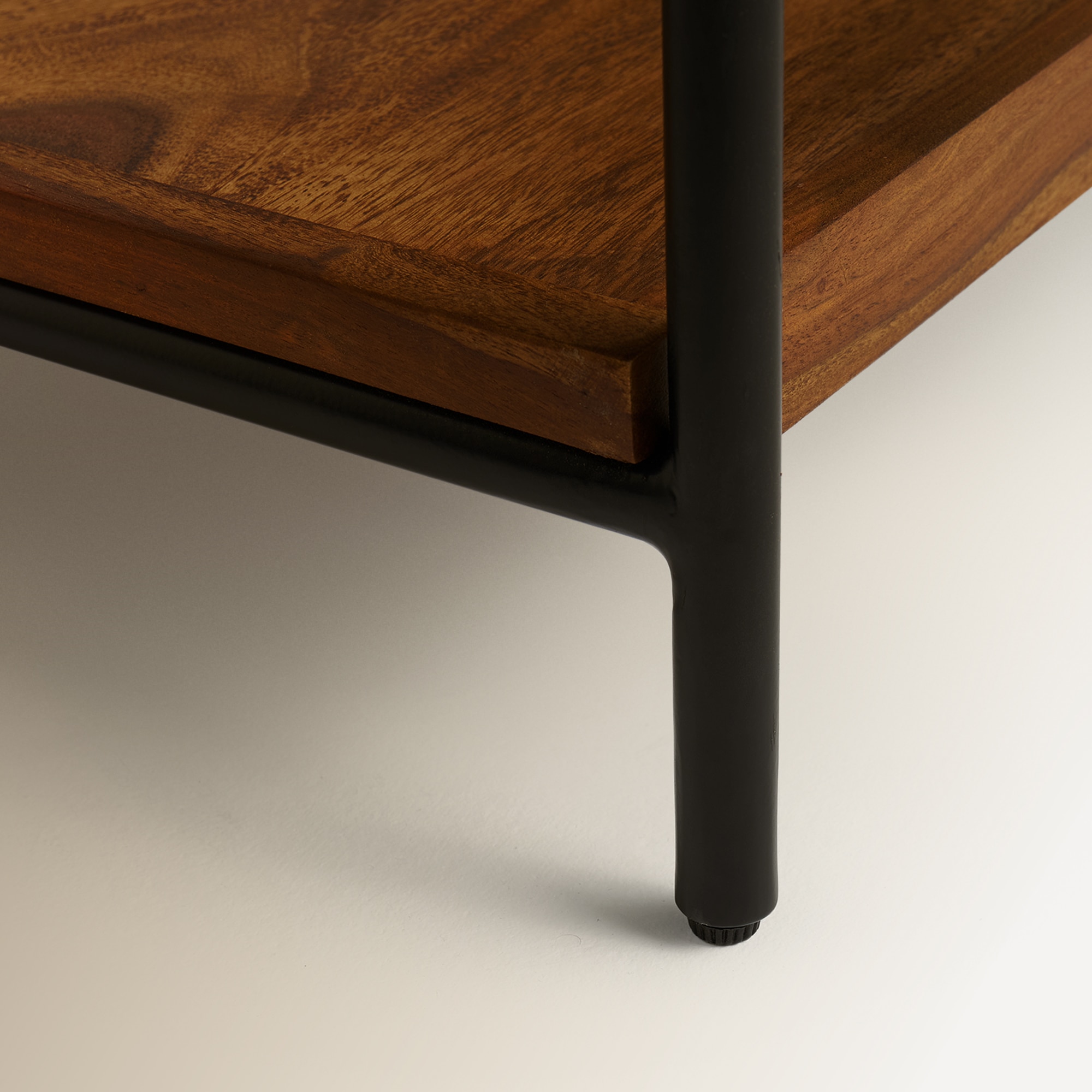 Estante de Palissandro Bombay Natural / Preto-4