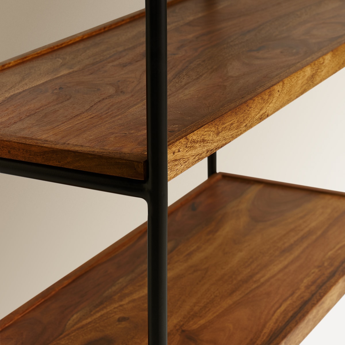 Estante Belice Natural / Preto-5