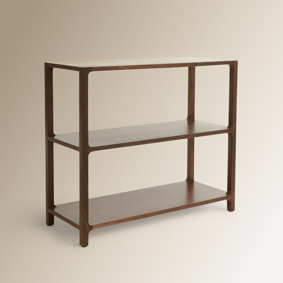 Estante de Madeira de Nogueira Paul Nogueira-2