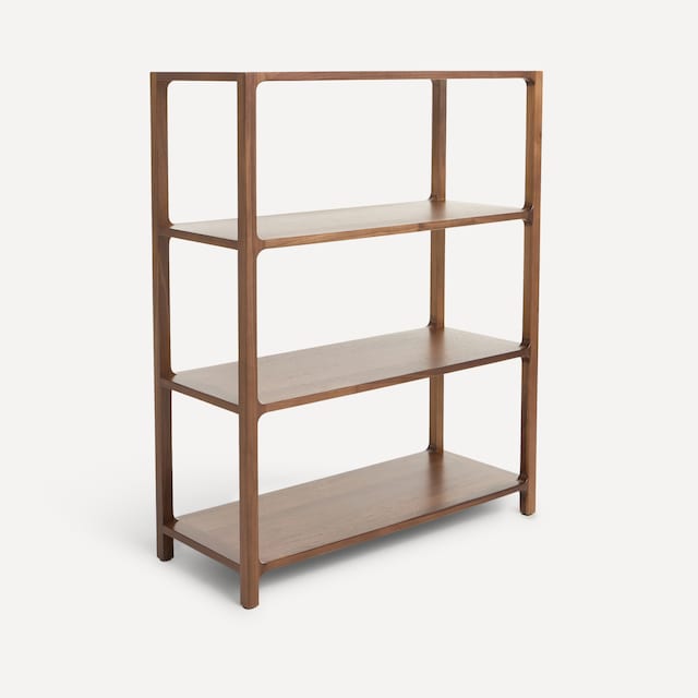 Imagen 0 de Estantería alta de madera de nogal Paul El Corte Inglés