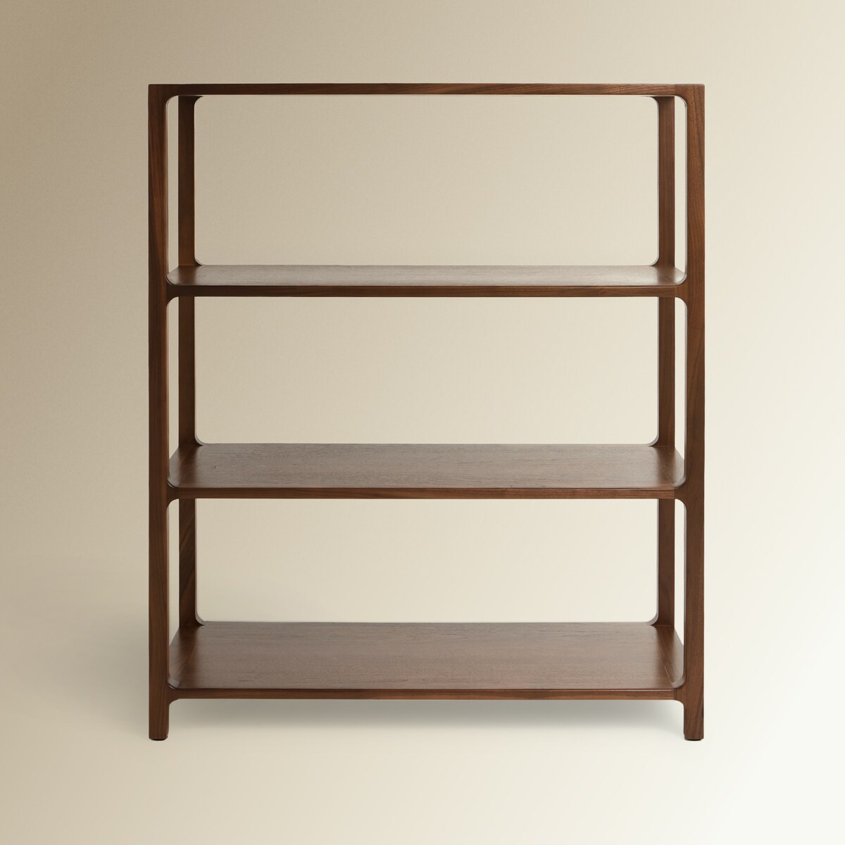 Estante Alta de Madeira de Nogueira Paul Nogueira-3