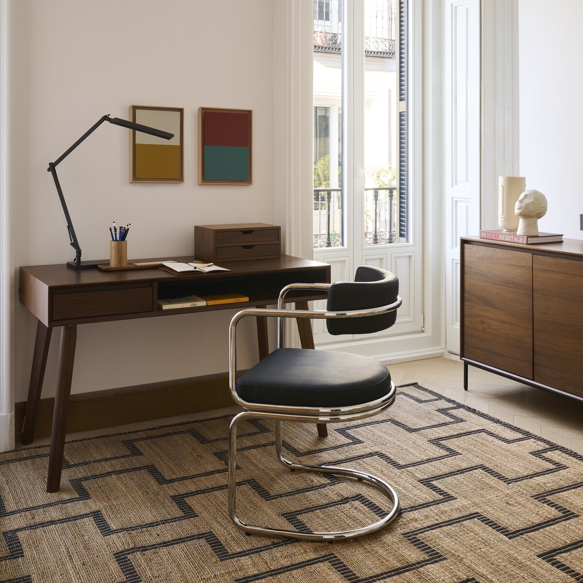 Aparador de Nogueira Murray Natural-8