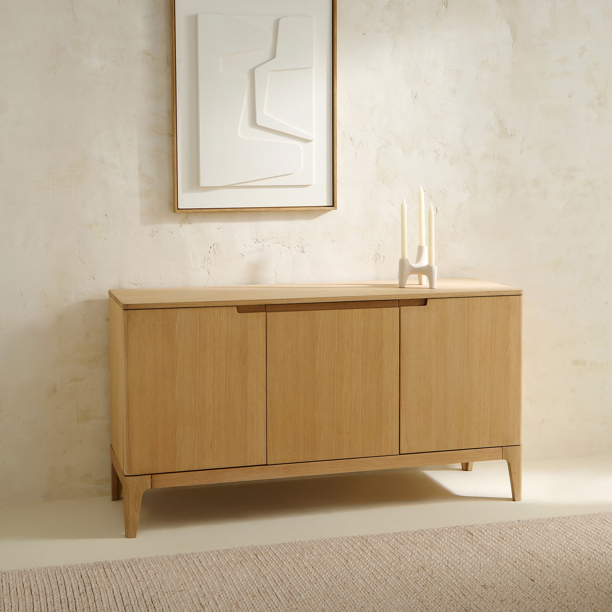 Imagem 0 de Aparador de Madeira de Carvalho Babylon