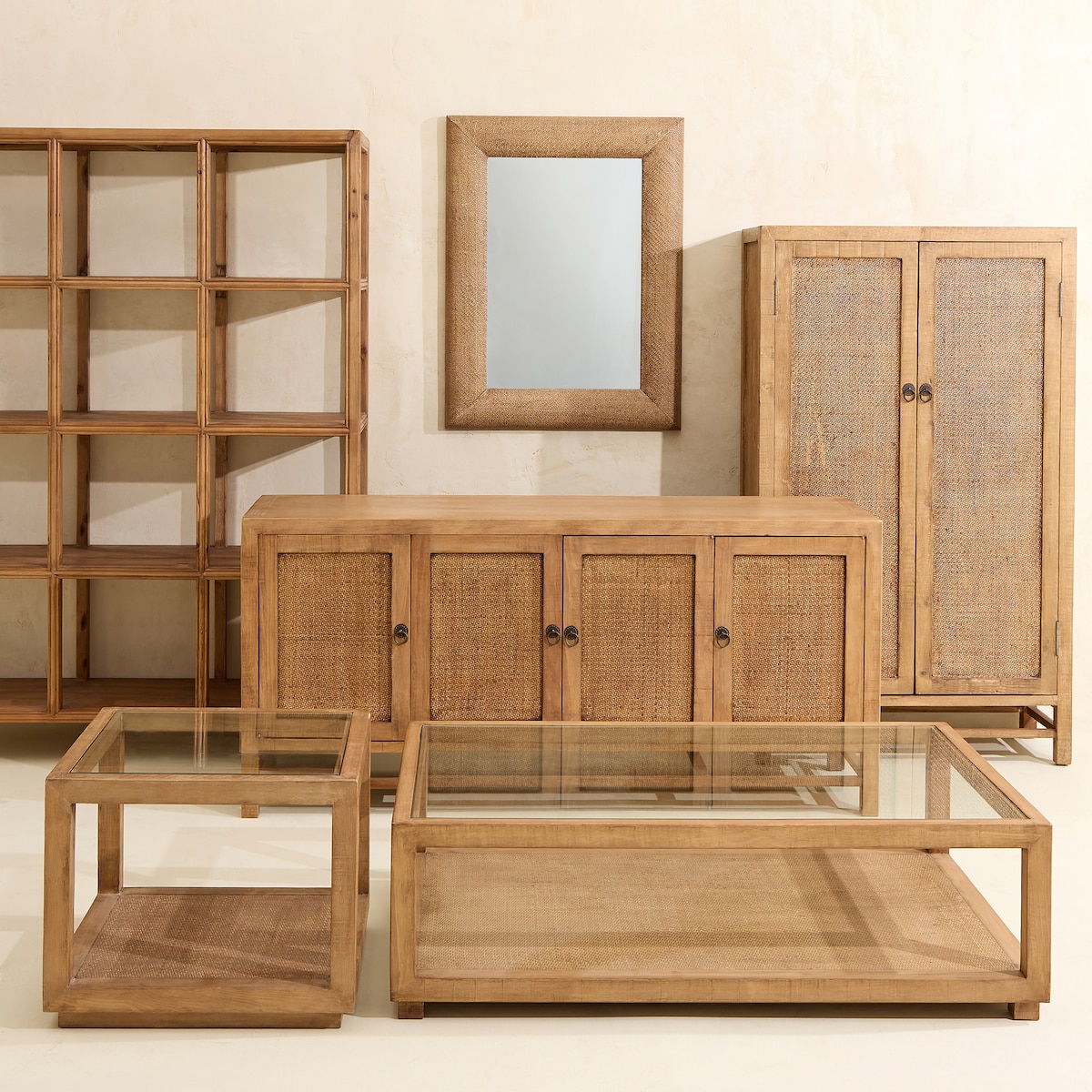 Armário de Pinho Reciclado Manado Natural-9