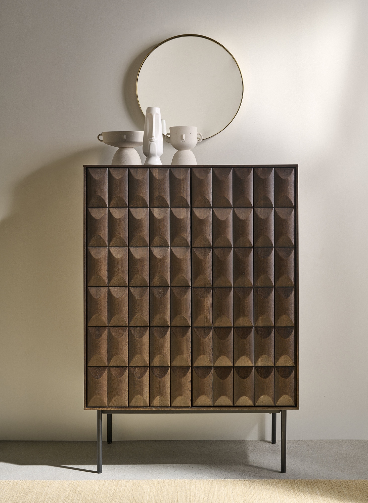 Móvel Bar de Carvalho Sorbona Room Castanho-9