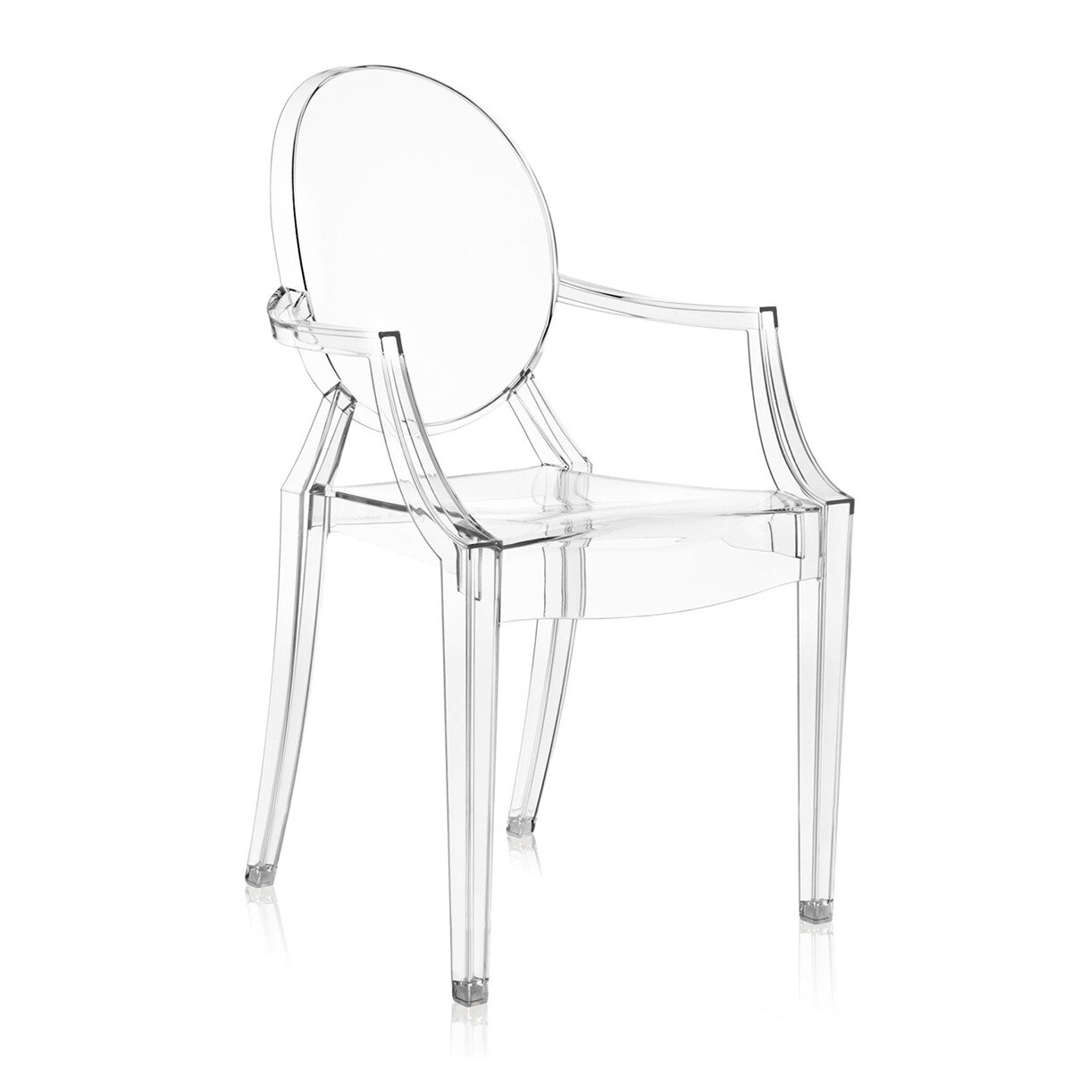 Imagen 0 de Sillón  Louis Ghost de Philippe Starck para Kartell Transparente