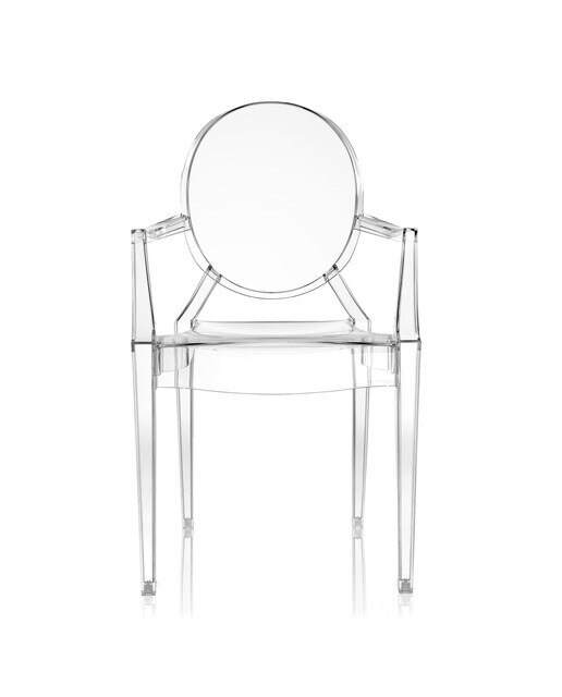 Sillón Louis Ghost de Philippe Starck para Kartell - Transparente Transparente-2