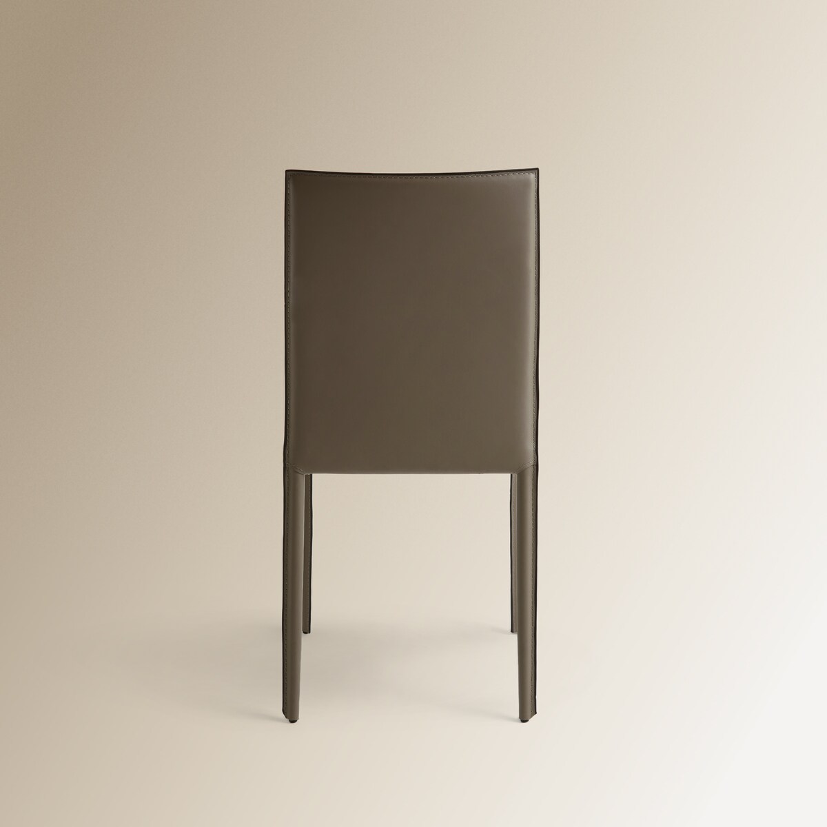 Cadeira de Couro e Metálica Grey Cinzento-5