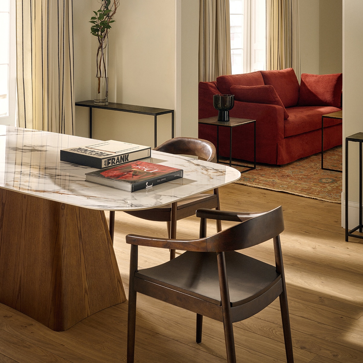 Cadeira de sala de jantar madeira de acácia Acácias Room - El Corte Inglés Nogueira-8