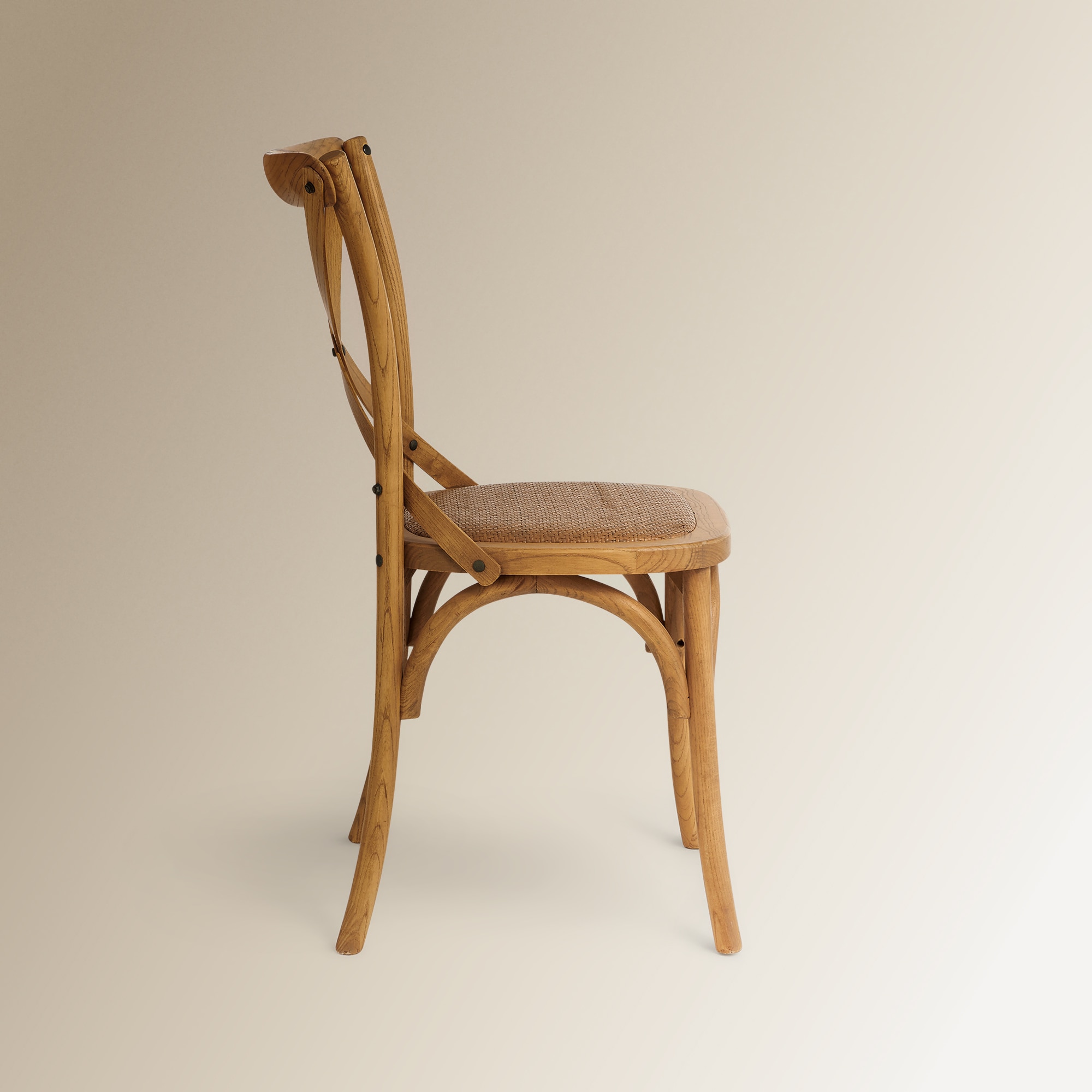 Imagen 3 de Silla de madera de roble Aspa - Natural Natural