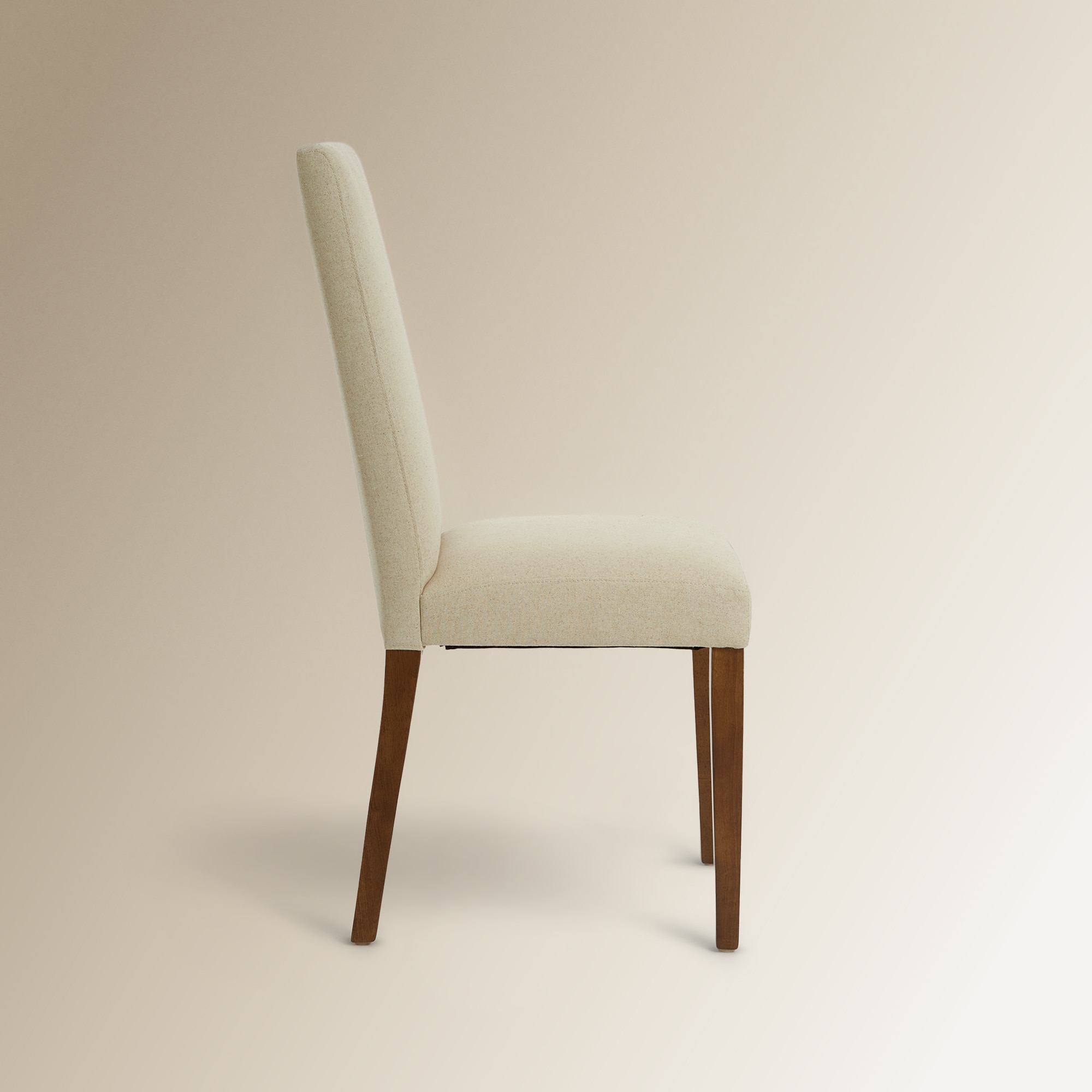 Silla tapizada en lino Zen - Beige Beige-3