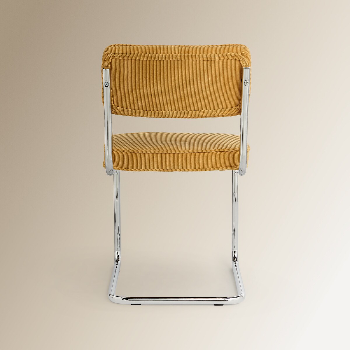 Cadeira estofada em bombazina Ruperta Room - El Corte Inglés Amarelo-5