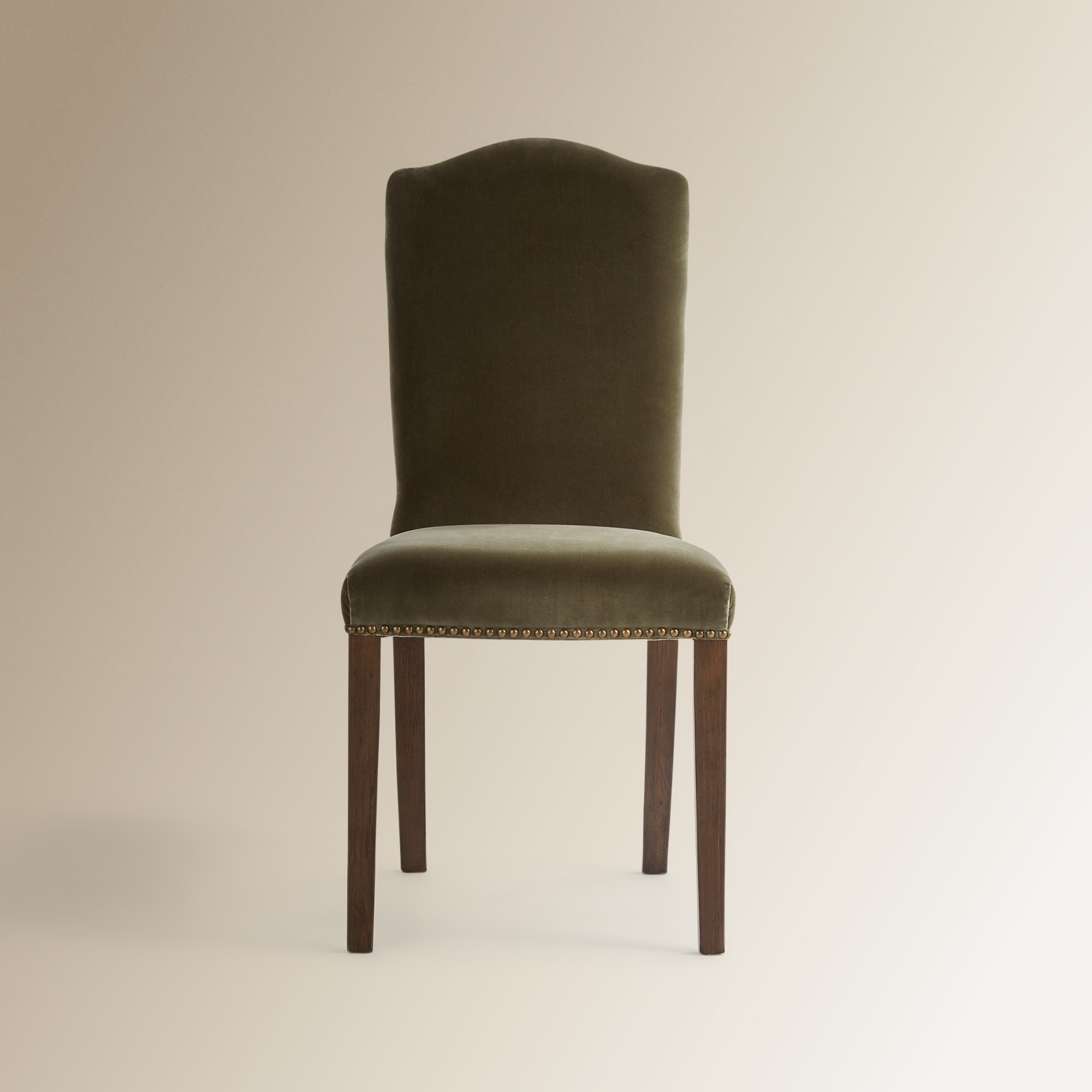 Cadeira Estofada em Veludo Grace Verde-2