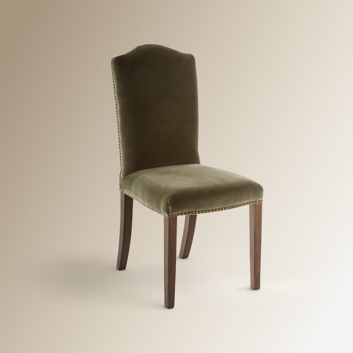 Cadeira Estofada em Veludo Grace Verde-3
